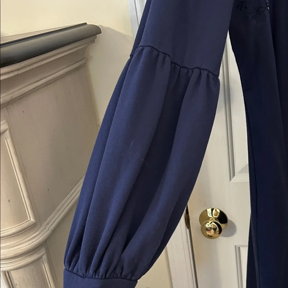 Lilly Pulitzer Navy Long Sleeve Sweater Dress - Picture 5 of 5